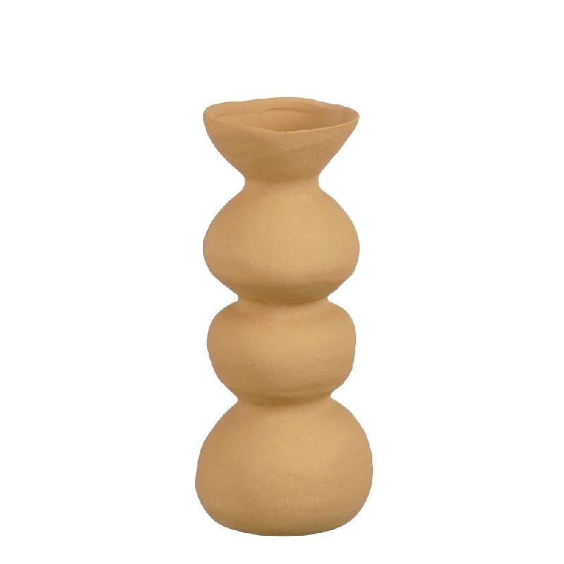 Vase Sérénité marron Ø15 x H 35 cm_0