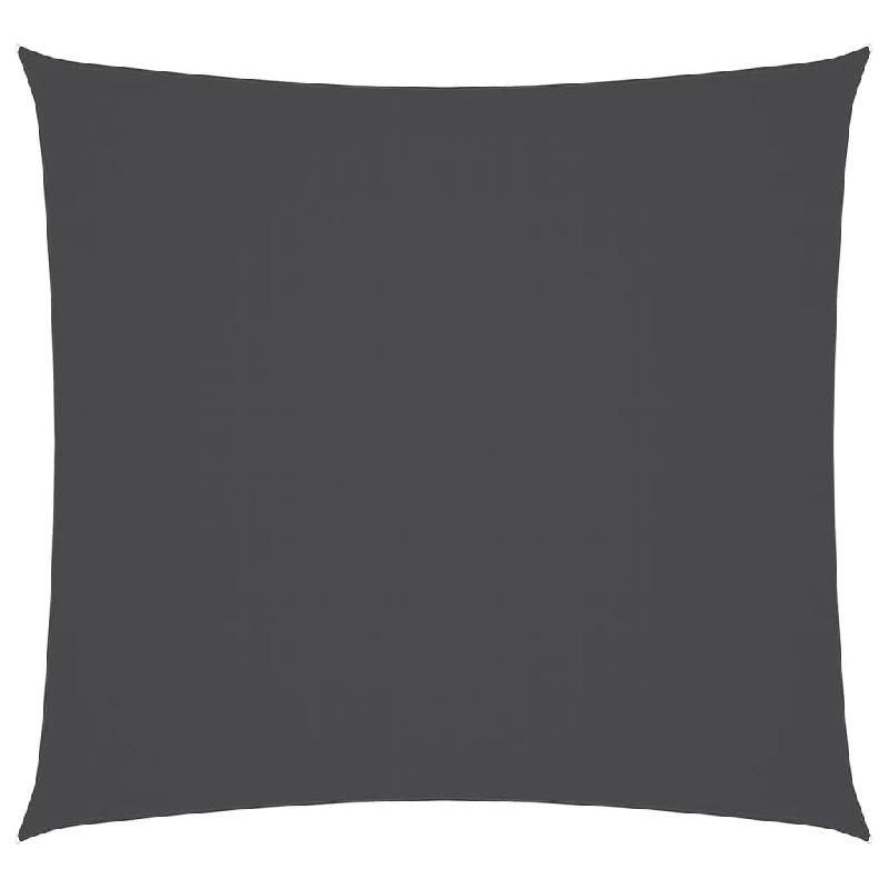 VidaXL Parasol en tissu oxford carré 7x7 m anthracite Modèle Boréal Ligne Pro - noir 135088_0