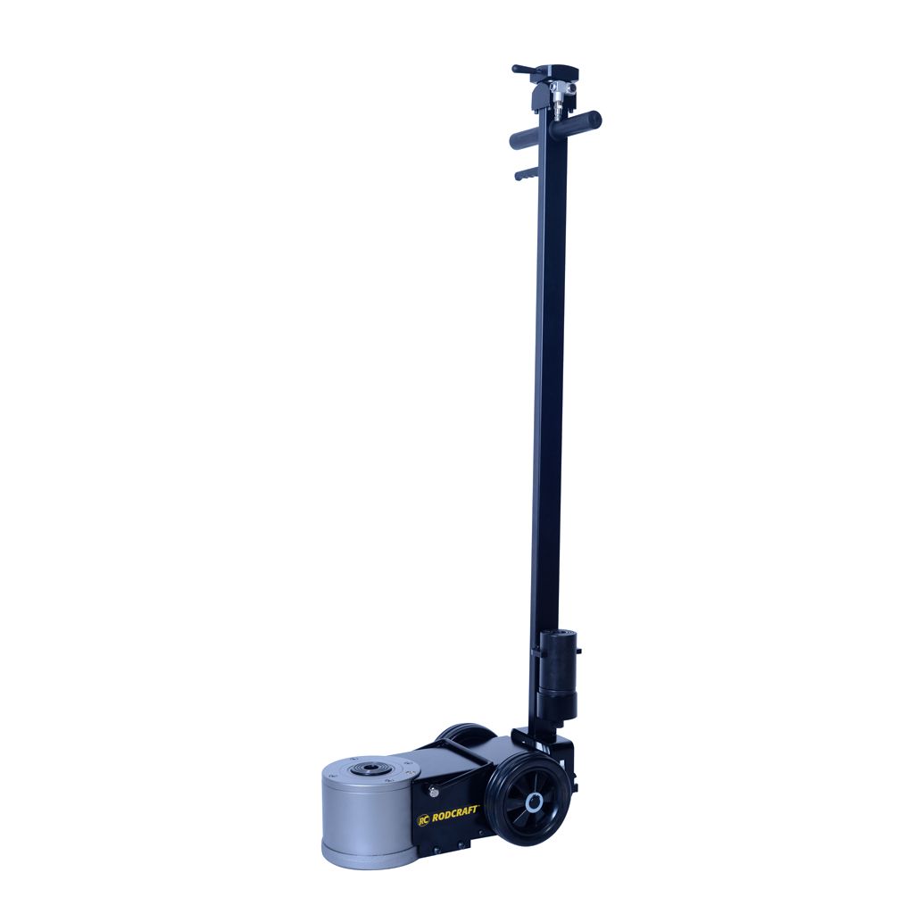 Crics hydro-pneumatiques Rodcraft ATJ30-2 - capacité 30/15t - profil bas et grande capacité de levage_0