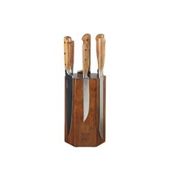 Bjorn Bloc couteaux de cuisine JAKOB IMATRA - 7 pièces - marron 3701488307601_0