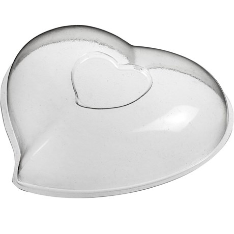 COUVERCLE SOLIA TRANSPARENT POUR MINI COEUR (VENDU PAR 200)