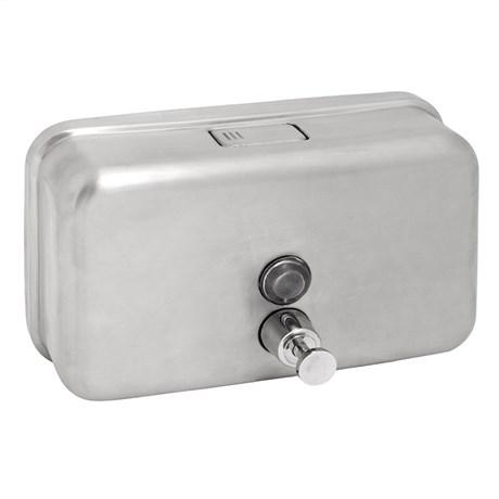 DISTRIBUTEUR DE GEL POUR MAINS 1 L 20X12X7.7 CM INOX ARGENTÉ