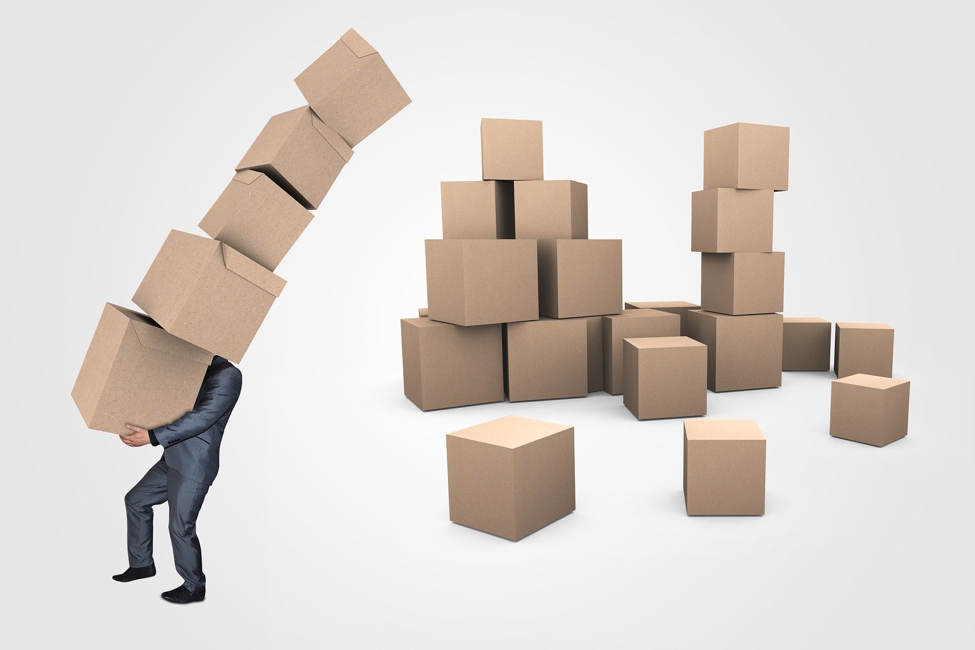 Emballage e-commerce - Caisse carton tout format - Boites postales, scotch, film étirable et bulle_0