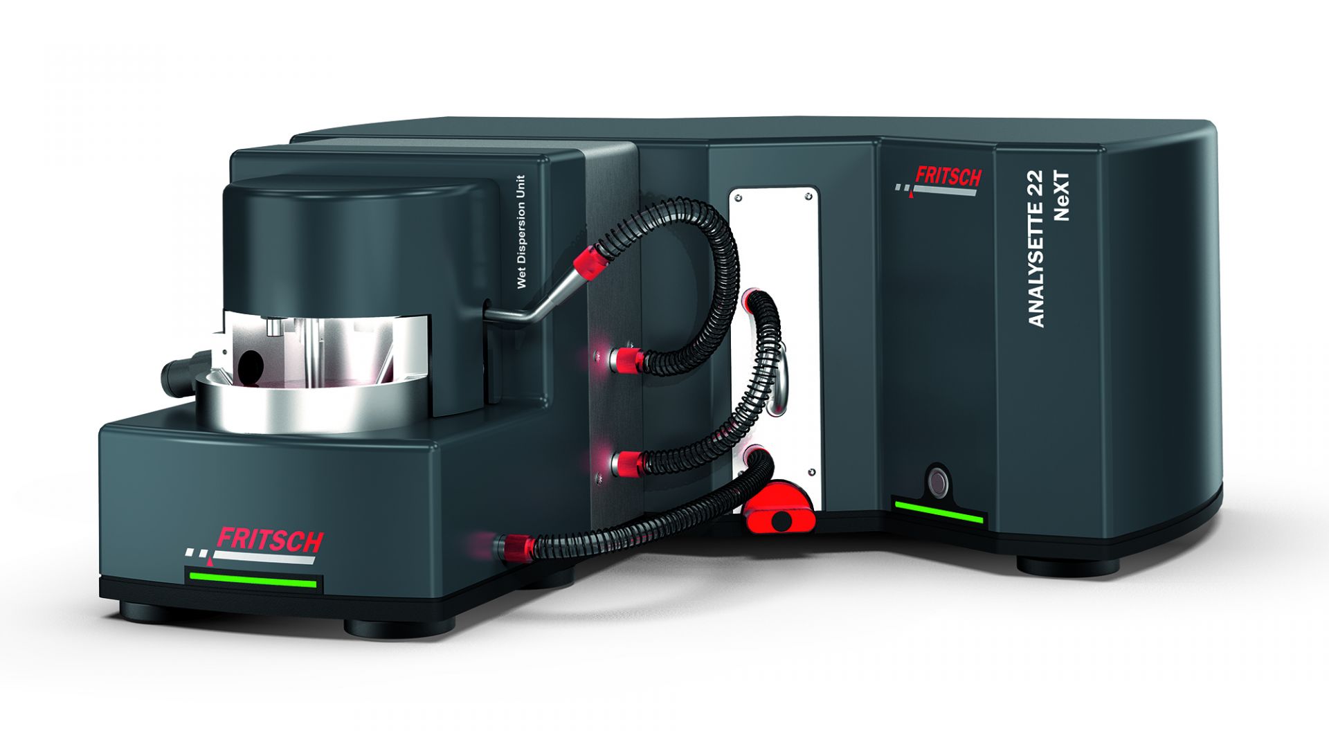 Granulomètre laser ANALYSETTE 22 NeXT Nano - Plage de mesure 0.01-3800 µm pour analyse granulométrique précise_0