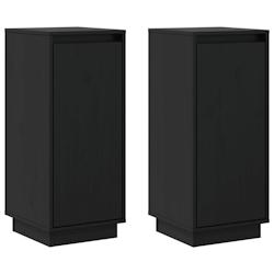 Helloshop26 - Buffet bahut commode armoire meuble de rangement organisateur cuisine salle de séjour salons lot de 2 31,5 x 34 x 75 02_0036894 - 30002_0