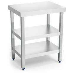 MOBINOX-Table centrale avec 2 étagères 705x505x853 mm. Spéciale pour les machines. - inox 8434029621472_0