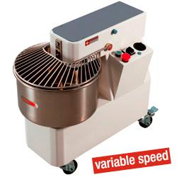 Pétrin à pâtes 53 litres - version spiralée NT53/G-VV - cuve inox 500 mm et vitesses variables_0
