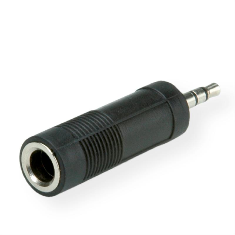 ROLINE Adaptateur stéréo 3,5 mm M - 6,35 mm F_0