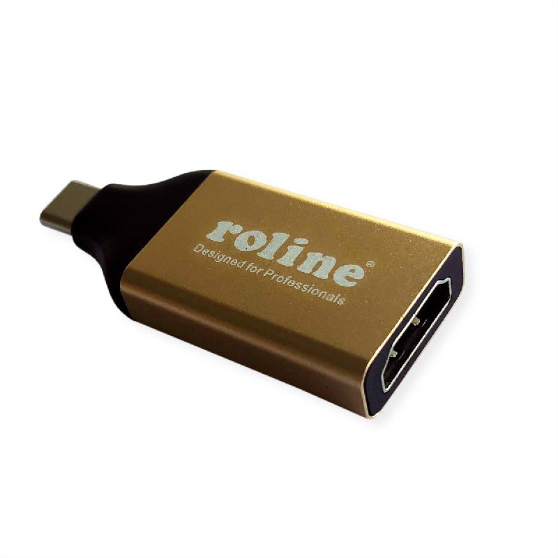 Roline gold adaptateur type c - hdmi, m/f_0