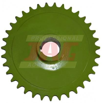 Roue dentée - référence PBR-818763.0 - compatible CLAAS COLUMBUS et EUROPA_0