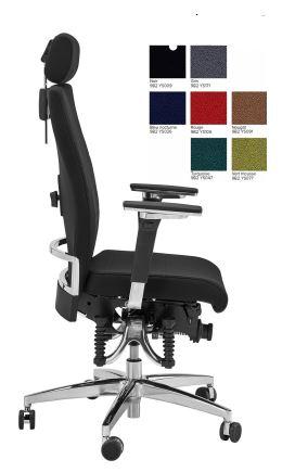 Siège de bureau avec système d'assise 3D, accoudoirs réglables 4F PUR - 660qins spécial BSF_0