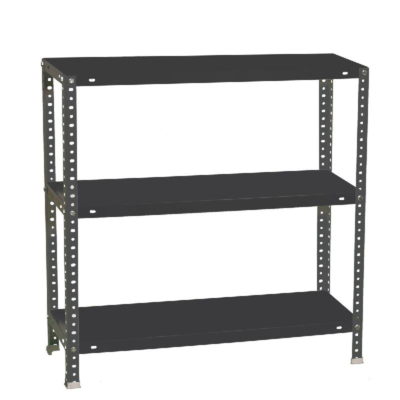 SimonRack Étagère métallique avec vis 900x1000x400 mm, 3 niveaux, point de flexion 100 kg, Anthracite - Comfort - métal 8425437096105_0