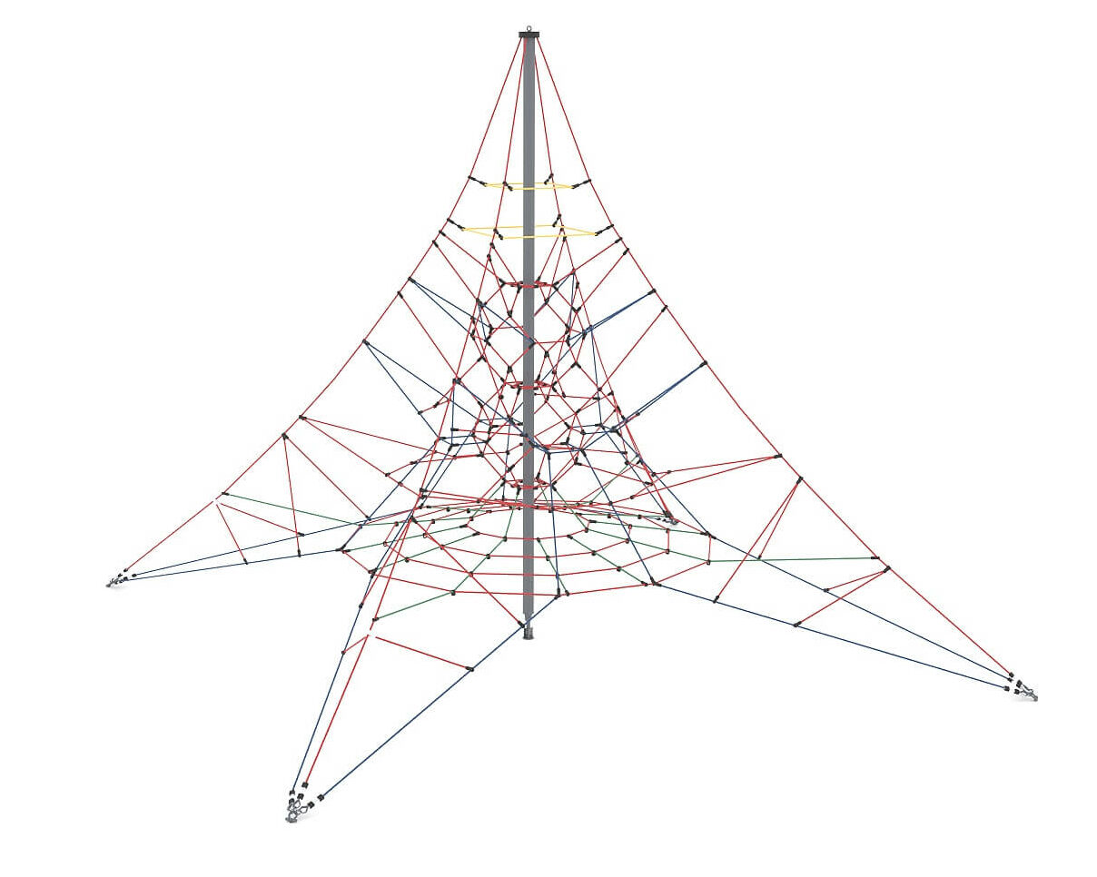 Structure multi-activités métallique en cordage - e0017-03 - ludoparc_0