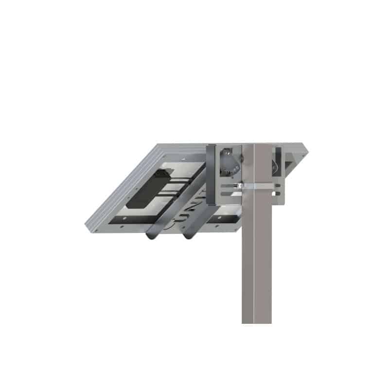 Support de fixation inclinable Unifix 20 S Uniteck - pour panneaux solaires 20W en acier galvanisé_0