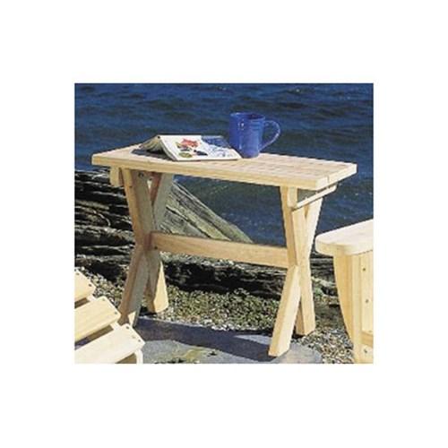 TABLE BASSE DE JARDIN EN CÈDRE BLANC ADIRONDACK