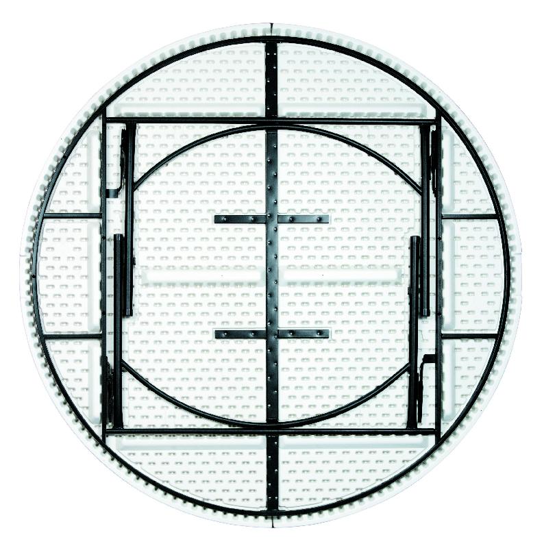 TABLE PLIABLE RONDE EN POLYPRO_0