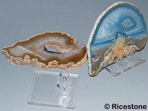 3D) 10X PRÉSENTOIRS POUR AGATE