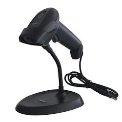 Approx Appls11As Lecteur de codes-barres 1D Usb avec support - APPLS11AS_0