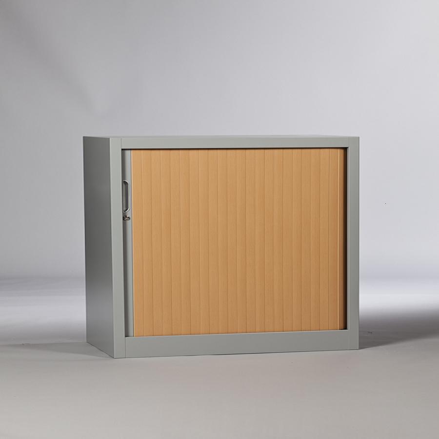Armoire métallique à rideau PVC ABR68 - 690 x 800 x 440 - robustesse et fonctionnalités pour bureau_0