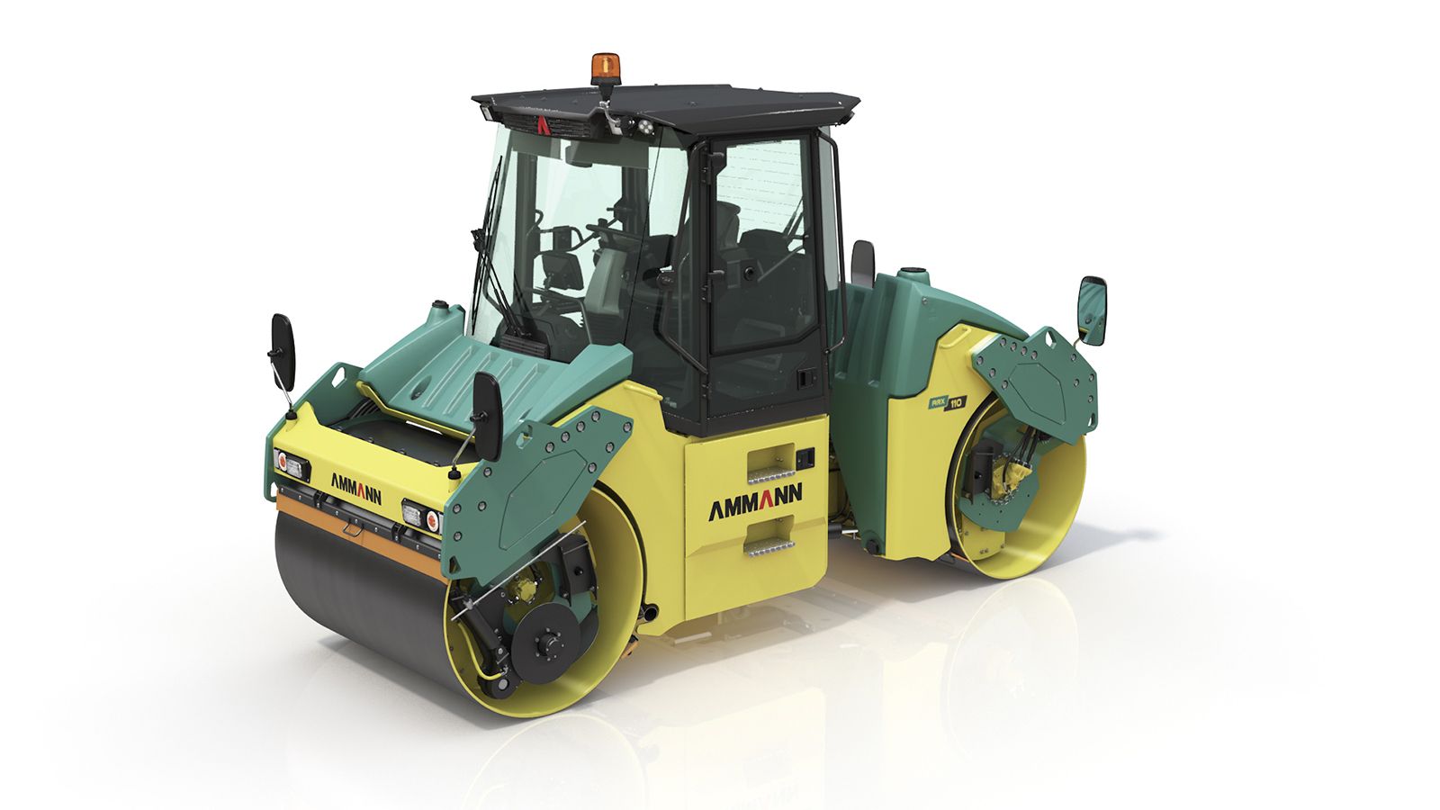 Compacteur tandem Ammann ARX 110 Tier 4f - Poids d'exploitation 10400 kg - Système de vibration robuste et performant_0