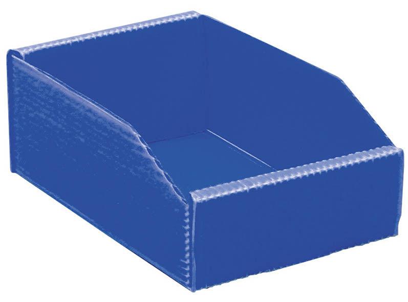 Bac à bec plastique alvéolaire bleu - 761512 – 380 x 90 x 105 cm_0