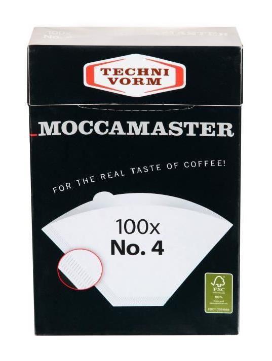 Filtres à Café En Papier Lot De 100 - Pour Percolateurs, Cafetières Moka 4/6 Tasses - Compatible Farberware, Coletti, Elite Gourmet