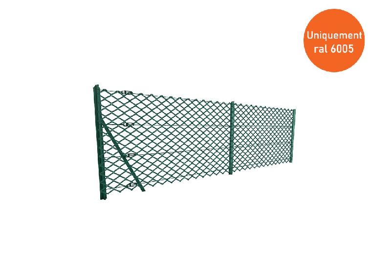 Grillage simple torsion maille 50x50mm Ral 6005 - 1800_0