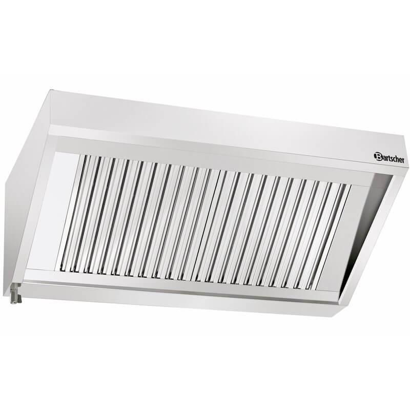 Hotte professionnelle Bartscher série 900 sans moteur - 2200 mm - Acier inoxydable CNS 18/10_0