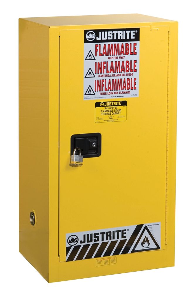 Ju315 - armoire de sécurité pour produits inflammables - delahaye - capacité 57 l_0