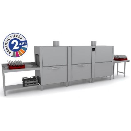 Lave-vaisselle à avancement automatique - condenseur de buée intégré - prélavage renforcé + lavage + triple rinçage + séchage - Top31222_0
