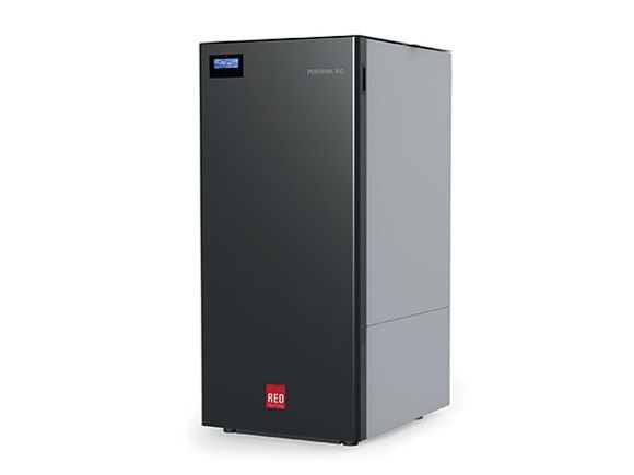 Performa Q Easy Clean - Chaudière à granulés Red 35 kW avec système de nettoyage automatique et contrôle intelligent de combustion_0