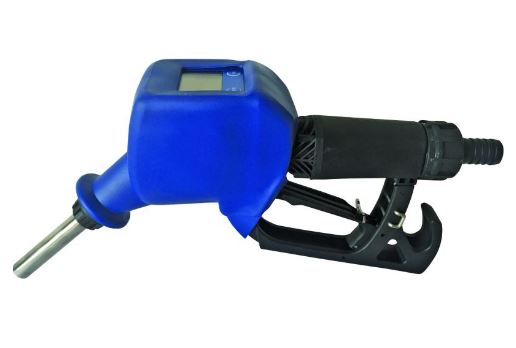 Pistolet compteur Adblue à arrêt automatique 60 l/min - Bec 15 mm - Débit maximum 50 l/min - Compteur digital_0