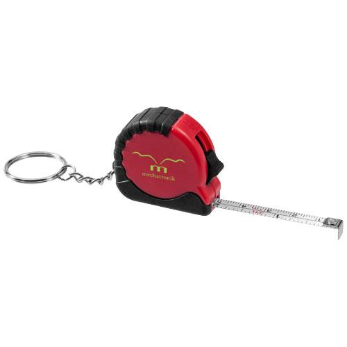 Porte-clé mètre-ruban 1 m Habana - mètre rétractable avec verrouillage, centimètres et pouces_0