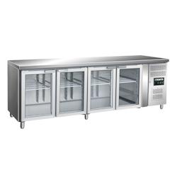 SARO 323 3154 Table réfrigérée avec porte vitrée modèle GN 4100 TNG Gastro Profi Restaurant - 84185090_0