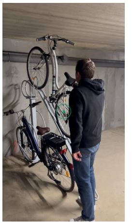Support 3 vélos double rack et borne de recharge extérieure - velec hup confort_0
