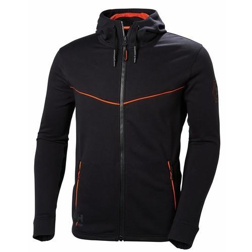 SWEAT À CAPUCHE - COLORIS NOIR - TAILLE XL - CHELSEA EVOLUTION HELLY HANSEN