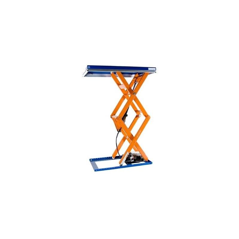 Table élévatrice fixe double ciseaux verticaux - TLD 1000 XB - capacité 1000 kg - élévation jusqu'à 1920 mm_0
