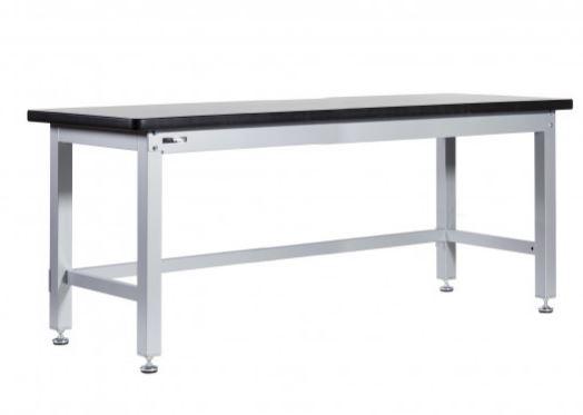 Établi lourd professionnel Uniworks - Largeur 2100 mm - Capacité 1000 kg - Plateau HPL - Réglable et robuste_0