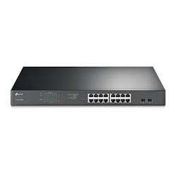 TPLINK tp-link tl-sg1218mpe switch 16p gigabit poe+192w & 2 sfp - tl-sg1218mpe_0