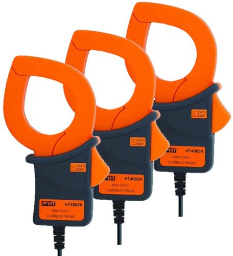 Lot de 3 pinces ampèremétriques AC 200A - mâchoire rigide Ø40mm max - pour Solar300n, MPP300 - HTIHT4005K-x3_0