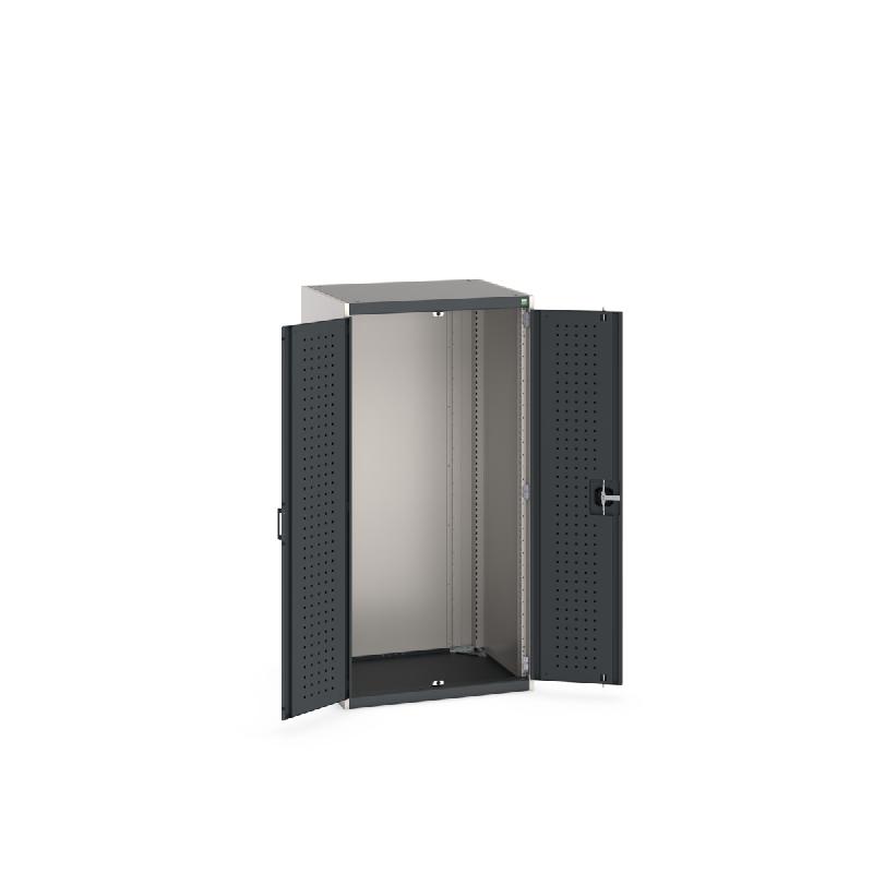 Armoire d'atelier Cubio SMLF-8616-1 - Avec portes perfo - 800x650x1600mm - Charge lourde jusqu'à 1.5 tonne_0