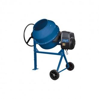 Bétonnière électrique Scheppach MIX 160 - 650W - 160L - robuste et durable_0