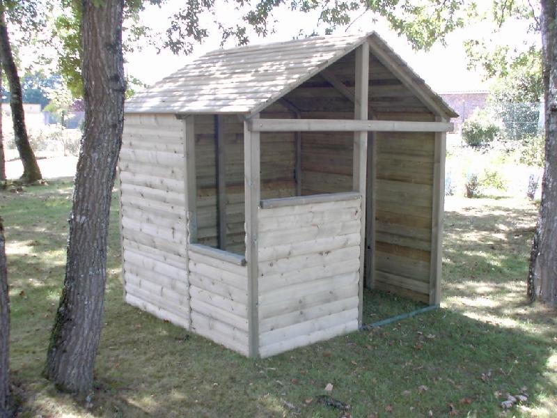 Cabane montagnarde en bois - Cabane de jeux pour enfants_0