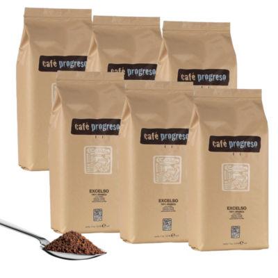 Café moulu Progreso Excelso, 100% arabica, lot de 6 x 1 kg_0