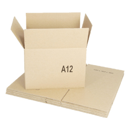 Caisse carton Galia A - FEFCO 0201 - Plusieurs dimensions disponibles avec simple ou double cannelure_0