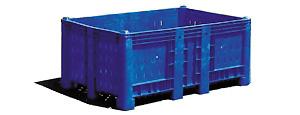 Caisse-palette plastique Boxpal 1050 x 1600 ajourée - 840L - sur mesure possible_0