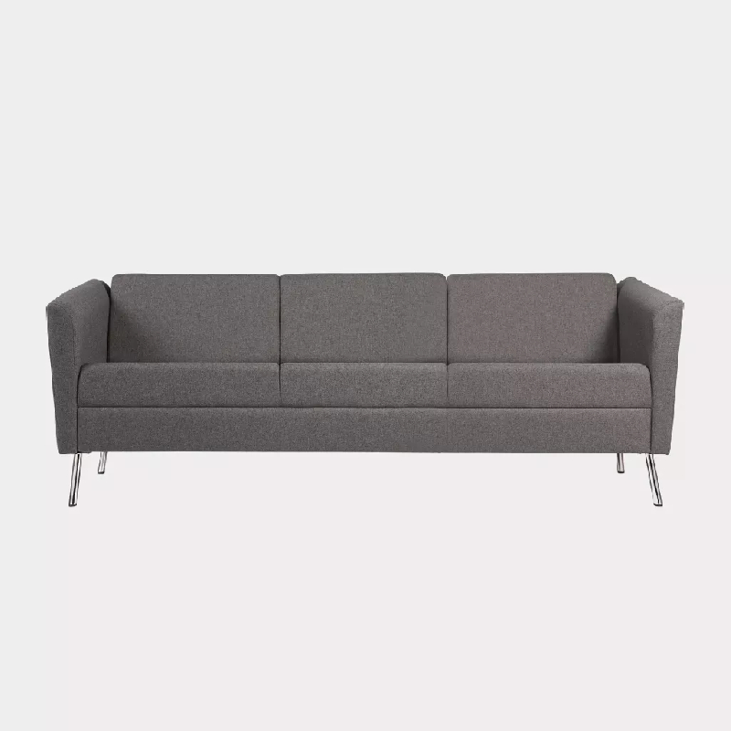 Canapé 3 places So Wind - Tissu Flanel, Citronelle (011 49 005), Avec_0