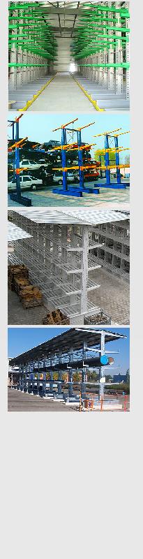 Cantilever léger - Système de stockage pour charges longues - Jusqu'à 200 kg par bras_0