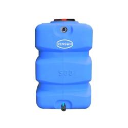 Cuve de stockage eau 500l verticale prééquipée espace réduit - BLEU - bleu 3660233619997_0