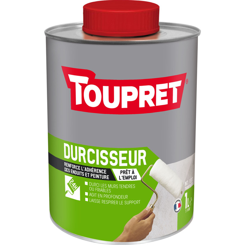 DURCISSEUR DE MUR LIQUIDE TOUPRET 1L